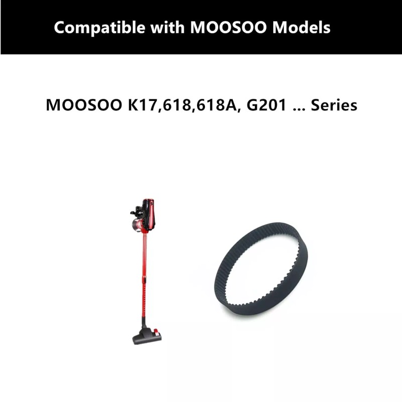 MOOSOO K17, 618A, G201 Replacement Belt Compatible for MOOSOO K17