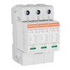 Lightning current arrester DC type T1 T2 4P 12.5kA surge
