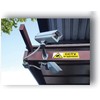 5 Pack stcky CCTV in Operations, Stickers for Windows Yellow