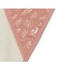 Jollein Hooded Towel Meadow 75 x 75 cm Rosewood