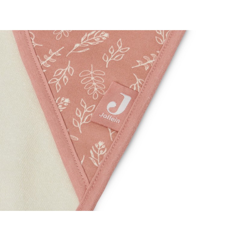 Jollein Hooded Towel Meadow 75 x 75 cm Rosewood