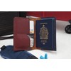 CHANCE II Genuine Thin Leather Passport Holder