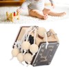 Wooden Sensory Fidget Lock Box Toy Educational Early Learning IQ