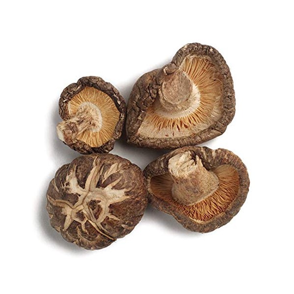 Frontier Co-op Mushrooms, Shiitake Whole, Kosher | 1/2 lb. Bulk