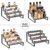 YINMIT Wooden Display Riser Stand, Tiered Perfume and Cologne Organizer