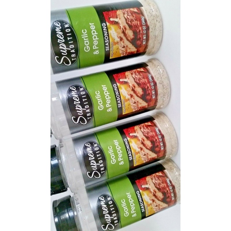 Supreme Tradition New! 4 X 12 oz Supreme Tradition Garlic