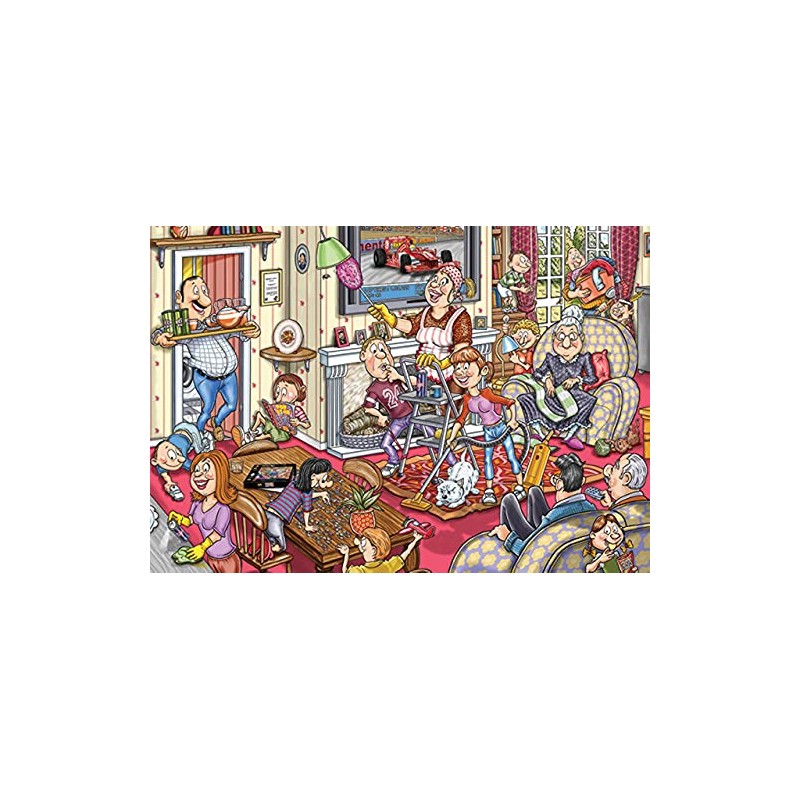 Jumbo 81905 Wasgij Mystery 10 Finally Spring Jigsaw Puzzle 1000