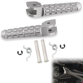 Hokuotolite Driver Foot Pegs Front Support Pegs for Ducati SuperSport, Scrambler, Multistrada 1100, Monster 797, 796, 795, 696, 659, 1100 S