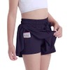 Flowy Shorts for Teen Girls with Spandex Liner 2-in-1 Youth