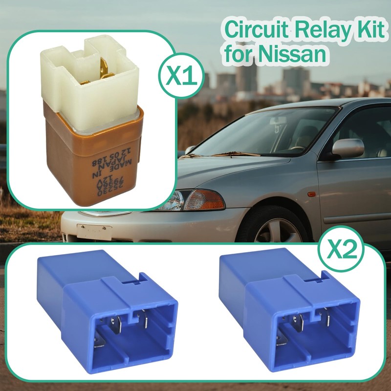 57000 Circuit Relay Kit Compatible with Nissan Armada Titan Frontier