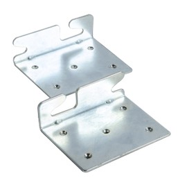 BedClaw Angled Retro-Hook Plates, Set of 2 with Hardware