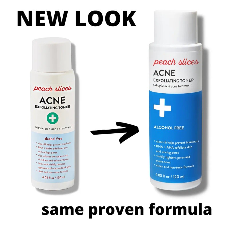 Rebanadas De Durazno | Tónico Exfoliante Para El Acné |