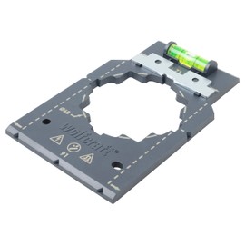 wolfcraft wolfcraft Markier- und Ausrichtschablone I 5975000 I Fr die schnelle und fehlerfreie Installation von Steckdosen- und Schaltereins?tzen im Trockenbau