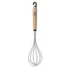 Suncraft BM-205 Whisk, Made in Japan, Natural Wood Pattern, Mokuhouse,