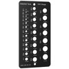 Drill Bit Gauge 1/16 Inch to 1/2 Inch, Screw Size