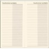 2025 Slim Week to View Diary with Pen - Hardback