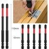 FPH2 Impact Screwdriver Bit Set for Electricians, 10Pcs S2 Steel