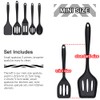 Eolilim Small Spatulas 5PCS, Mini Size Silicone Turner Easy to