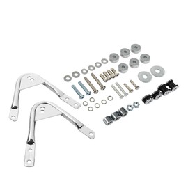 TCMT Detachable 2-Up Luggage Rack Docking Hardware Kit Fits For 97-08 Harley Touring Road King Road Glide Street Glide Electra Glide