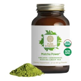 Pure Synergy Matcha Power Orgánico En Polvo - Té Verde                                                                                                