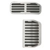 2pcs Car Accelerator Gas Brake Pedal Foot Rest Plate Cover