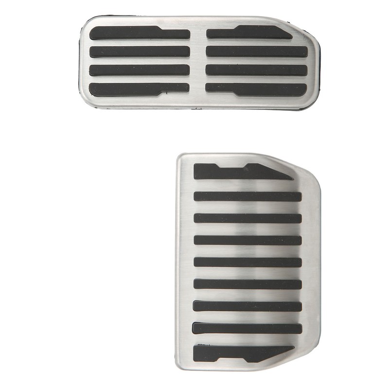 2pcs Car Accelerator Gas Brake Pedal Foot Rest Plate Cover