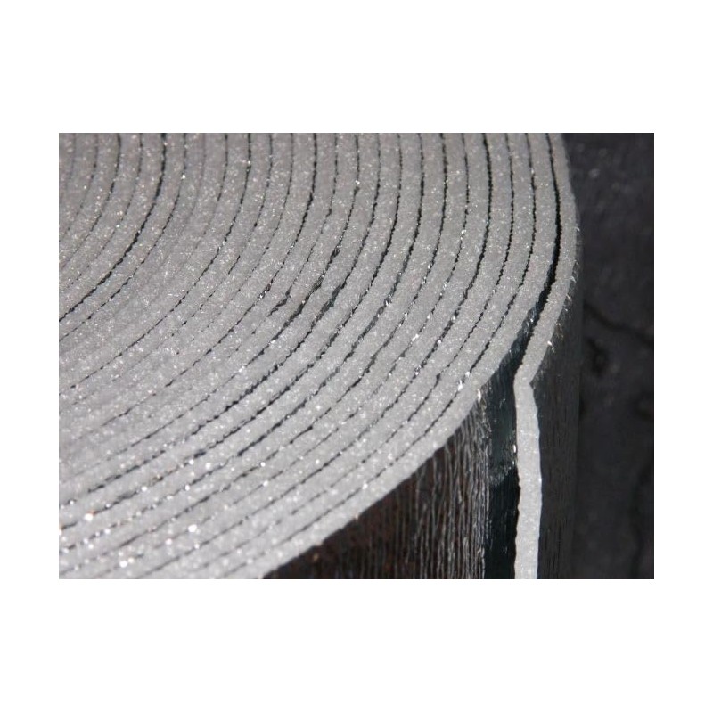 Reflective Black Foam Insulation Heat Thermal Shield Radiant Barrier 2FT