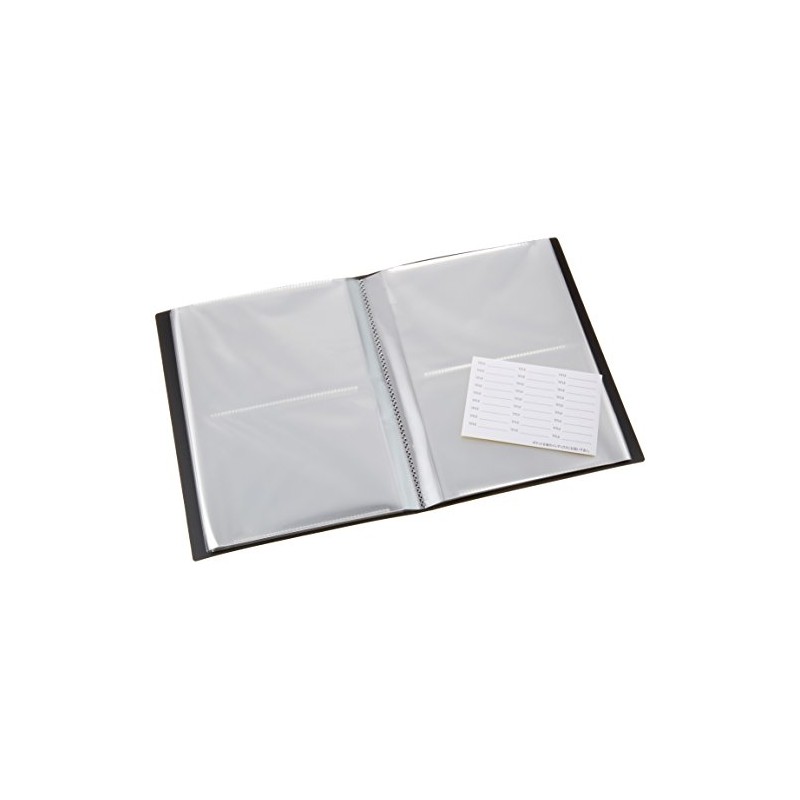 Nakabayashi CTP2L-80-BU Clear Pocket Album, 2L Size, 88 Sheets, Blue