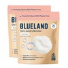 BLUELAND Oxi Laundry Booster Powder Refill 2-Pack, Fragrance Free &