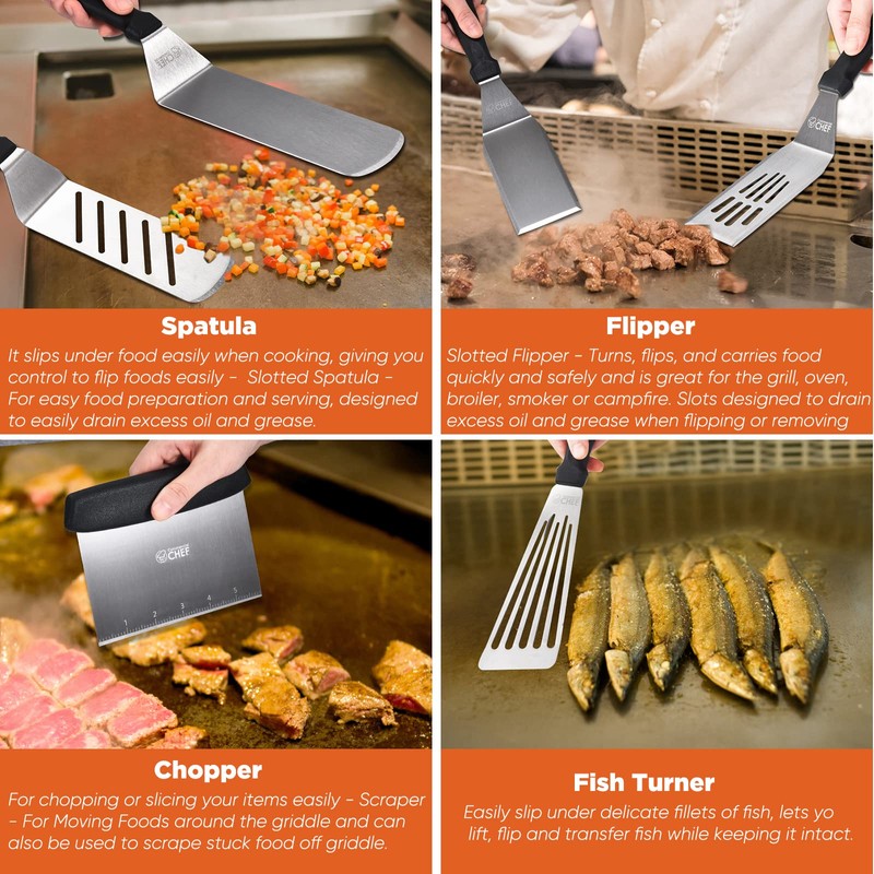 Commercial Chef Blackstone Griddle Accessories Kit - Blackstone Accessories -