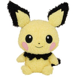 Sekiguchi Pokémon 671830 Pichu Fluffy Plush Toy