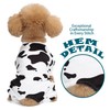 Adorable Cow Print Dog Pajamas – Lightweight, Cozy Four-Legged Outfit
