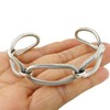 The Mexican Collection Hallmarked Sterling 925 Silver Rigid Chain Link
