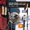 TREKOLOGY Trek-Z Collapsible Hiking & Trekking Poles - Balance Support