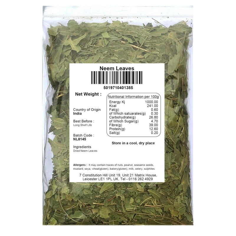 Neem Leaves Cut Dried | Leaf | Limda Leaves Premium