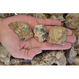 Fantasia Materials: 2 lbs Oceanite Rough Stones from Mexico