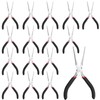 MUKLEI 15 PCS 6 Inch Needle Nose Pliers, Precision Pliers