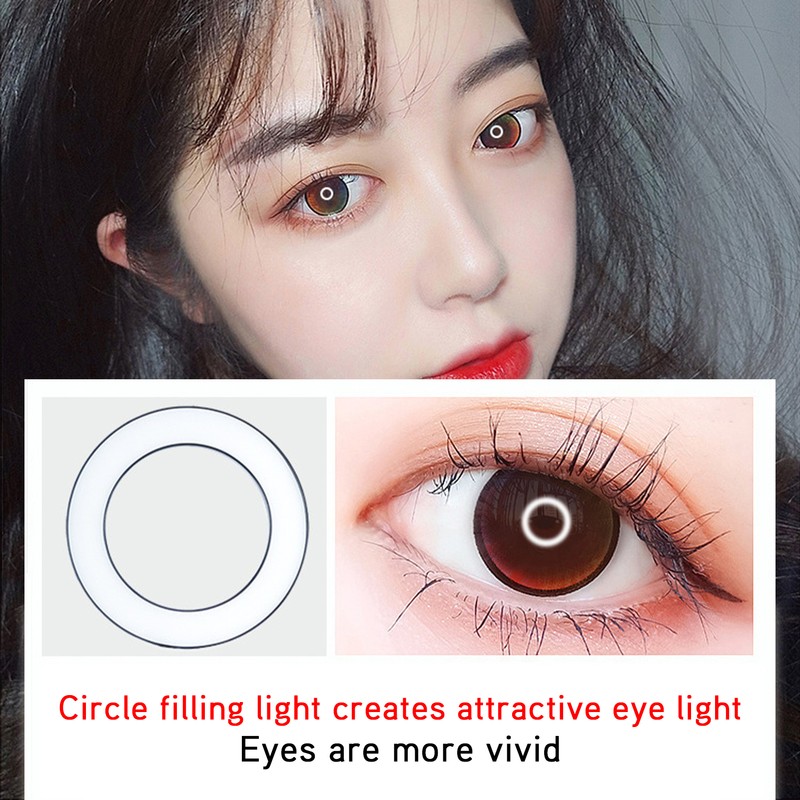 16cm LED USB Circle Light RGB Fill Light with Clamp
