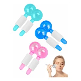 6 Masajeador Facial Ojeras Contorno Ojos Crio Esferas                                                                                                 