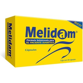 Melidam Caps 30, color, 30 count, pack of/paquete de 1