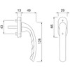 Format 4012789591842 – Fenstergriff 0710/u26.f9016 NAW. 32