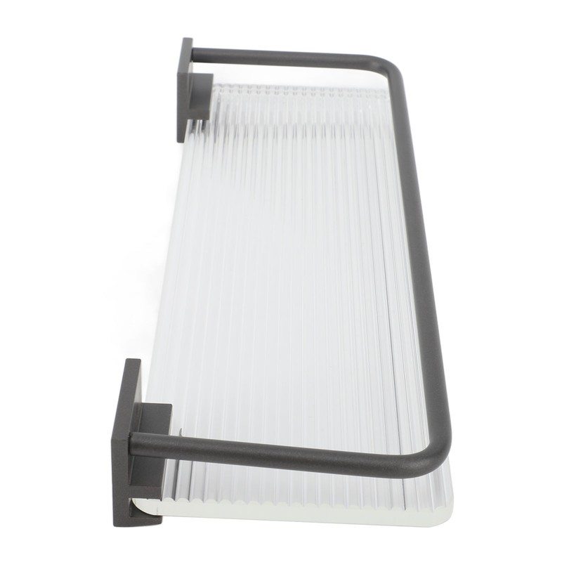 30cm Bathroom Wall Mounted Shelf Space Aluminum Acrylic Towel Rack