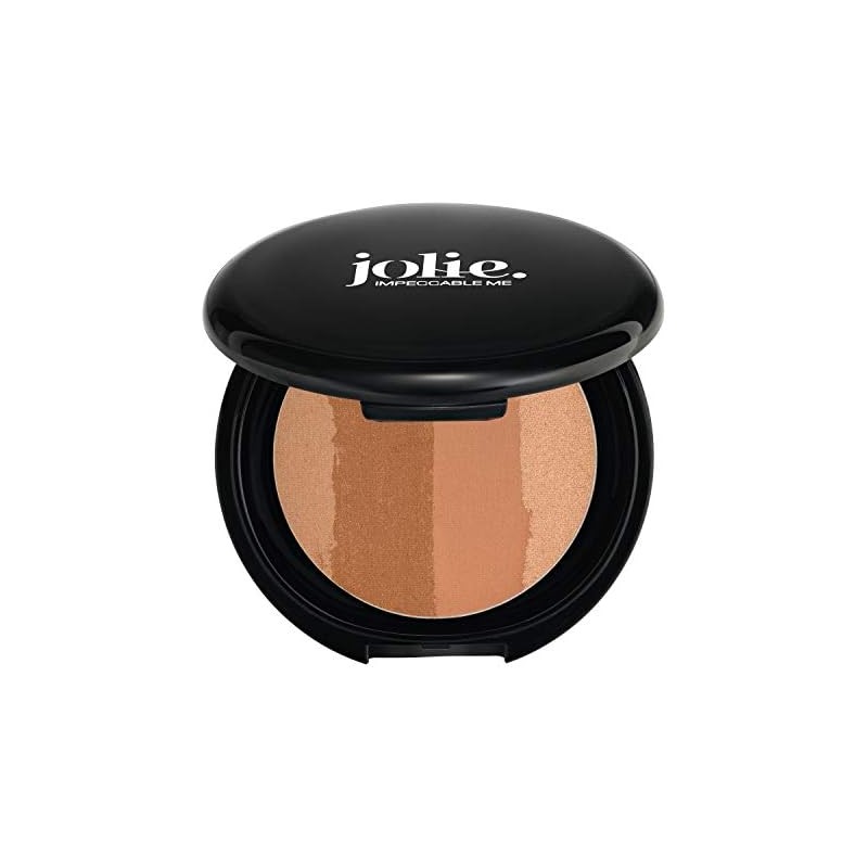 Jolie Color Lines Pressed Bronzing Powder 14g (Tan Lines)