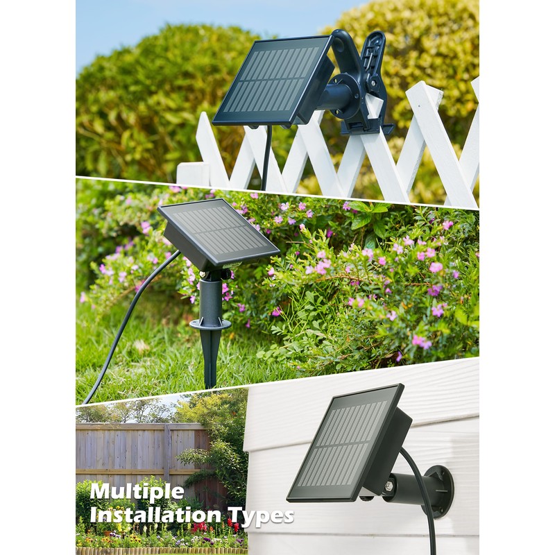 Brightown 108FT Solar String Lights Outdoor Waterproof with Remote, 50+2