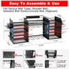 LDDEFOA Power Tool Organizer Wall Mount, Large Tool Organizer with