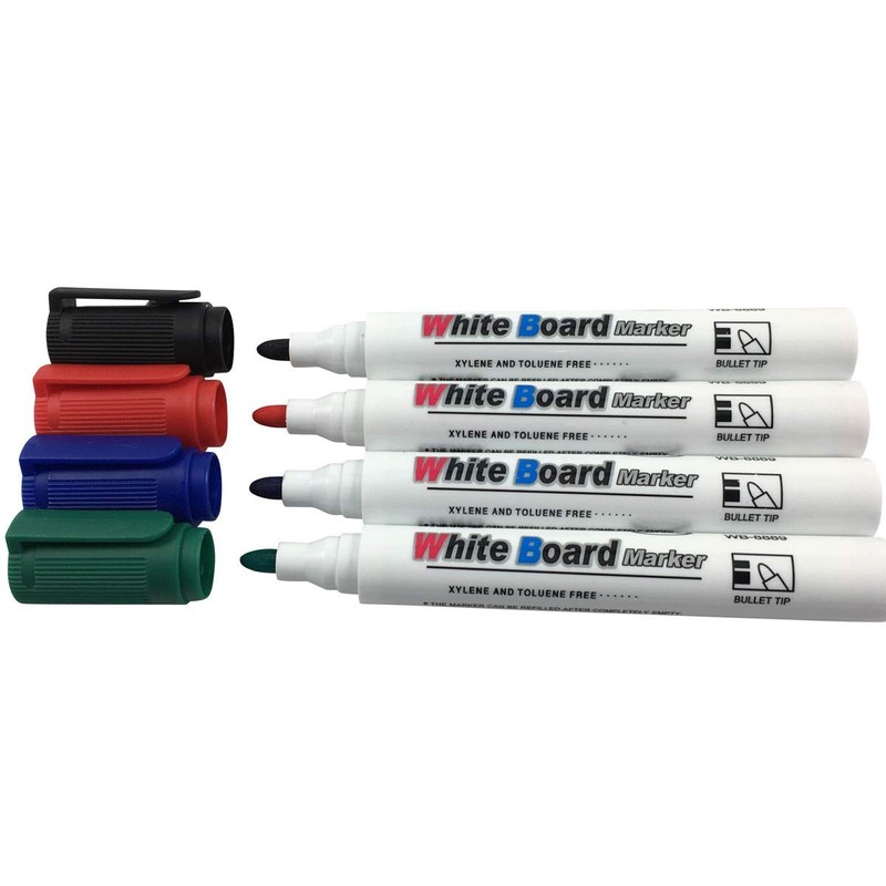 Magnetic Pen Holder and Whiteboard Markers Dry Wipe Pens Markers