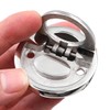 ZONADAH 2 Inches Round Spring Loaded Flush Lifting Ring Boat