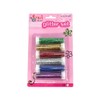 Assorted Glitter Shaker Tubes - 6pk