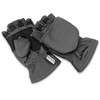 StrikeMaster Gloves Five Finger Flip Mitt - Grey