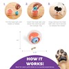 Outward Hound Nina Ottosson Topsy Treat Ball Dog Puzzle Interactive